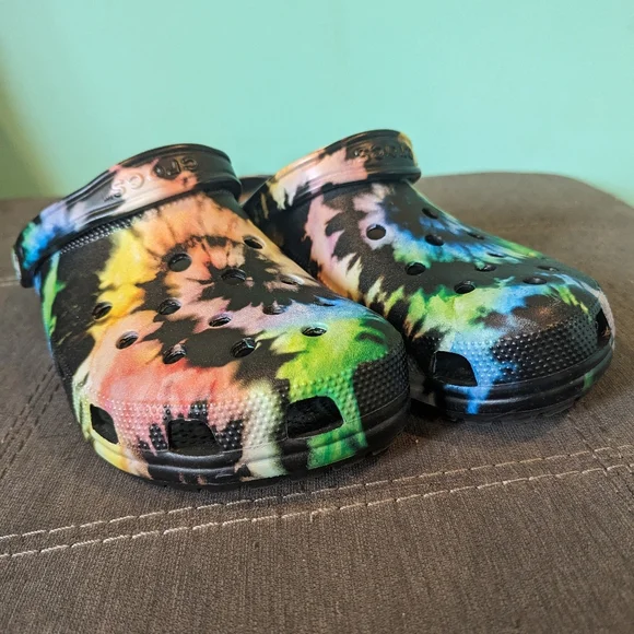 CROCS | Shoes | Crocs Classic Tie Dye Slip On Clog Mens Size  display picture 1